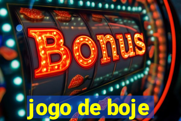 jogo de boje